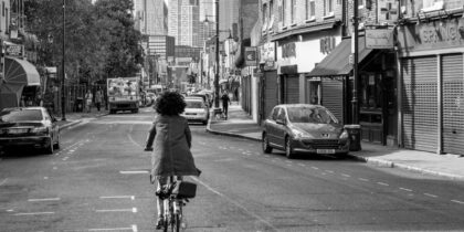 Woman Cycling