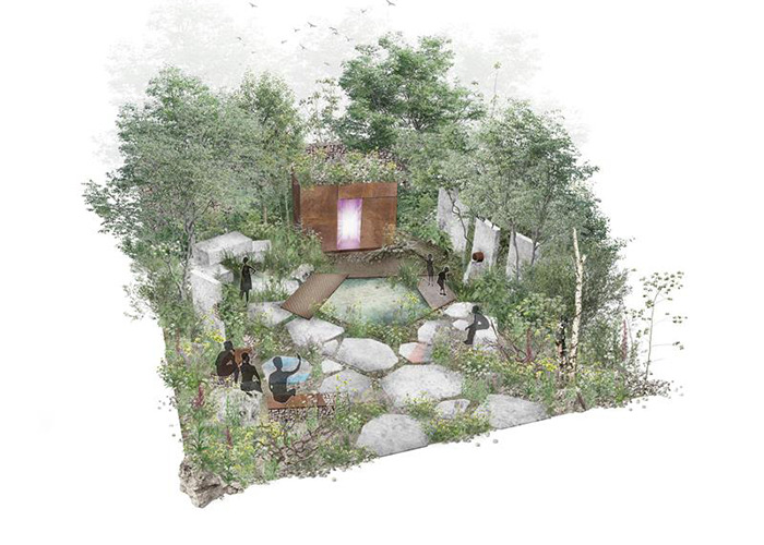 RHS Chelsea 2023: Centre for Mental Health's The Balance Garden - image