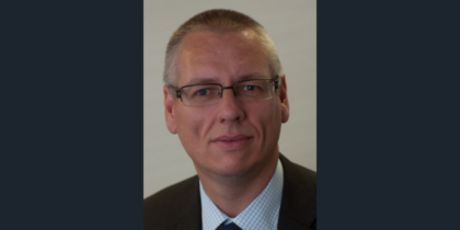 Photo of David Lyon, former resources director, Centre for Mental Health