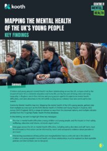 Mapping the mental health of the UK's young people - Centre for Mental ...